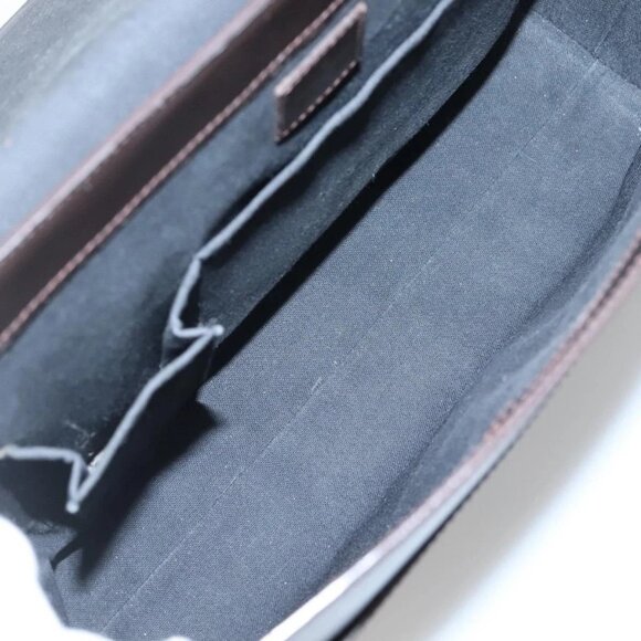 LOUIS VUITTON Monogram Grasse Fonzie Shoulder Bag Brown M46570 LV Auth 134011 - Picture 12 of 16